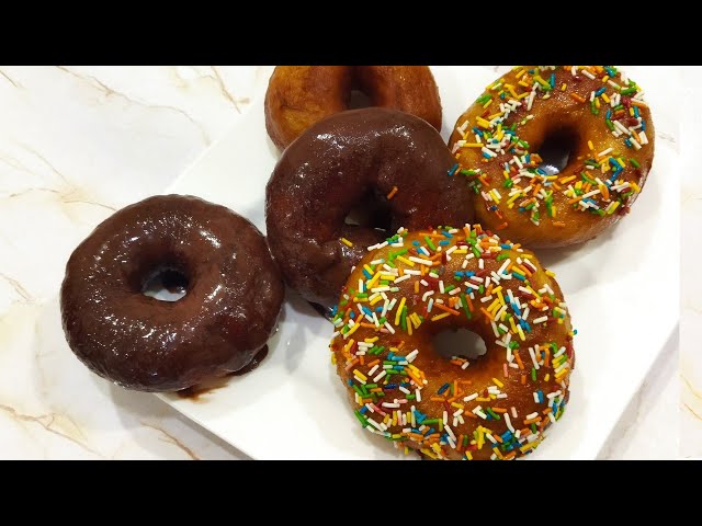 Video thumbnail for How To Make Donuts At Home 🔥🔥Glazed donuts/fluffy doughnuts/ yeast/eggless /Krispy