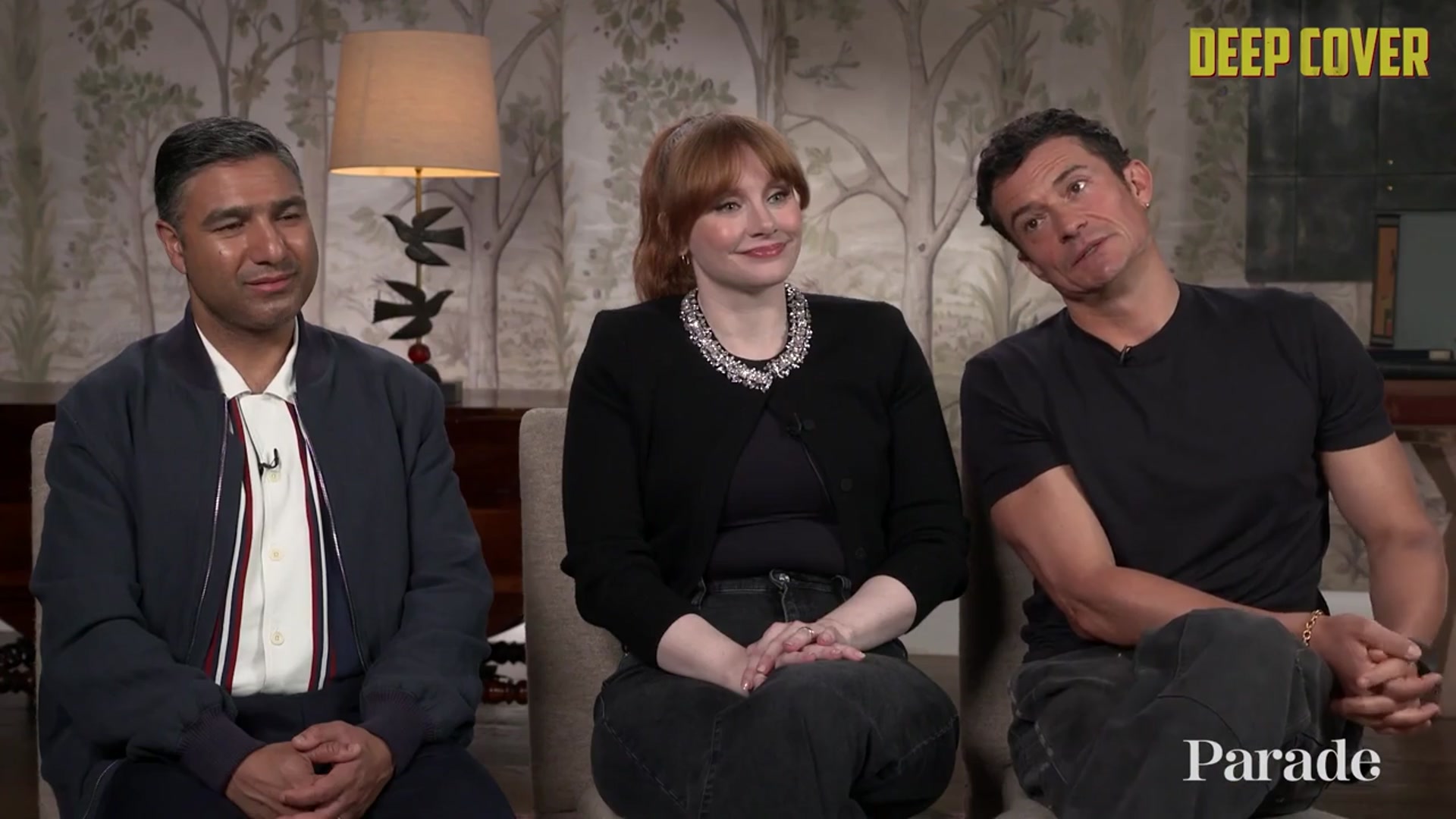 'Video thumbnail for Orlando Bloom, Bryce Dallas Howard and Nick Mohammed Share Their Least Glamorous Jobs'