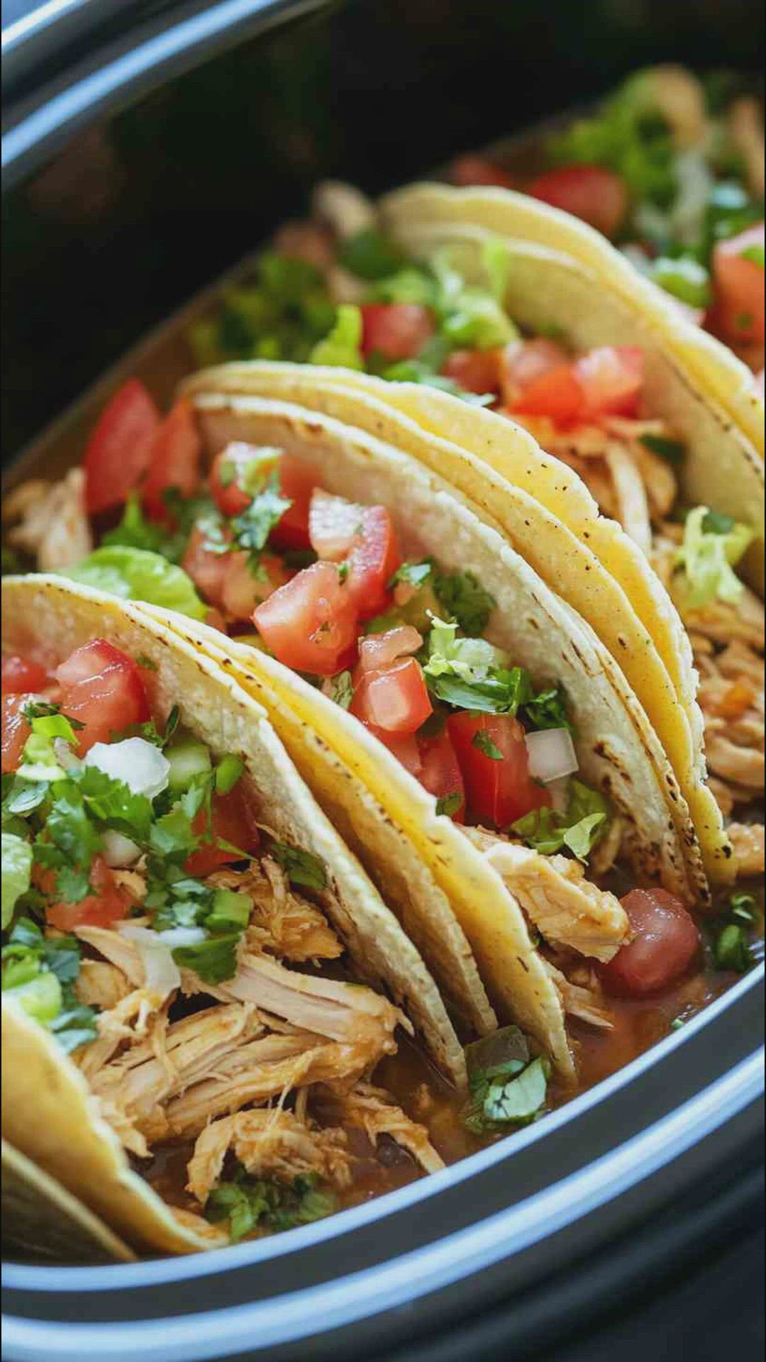 'Video thumbnail for Slow Cooker Chicken Tacos Recipe'