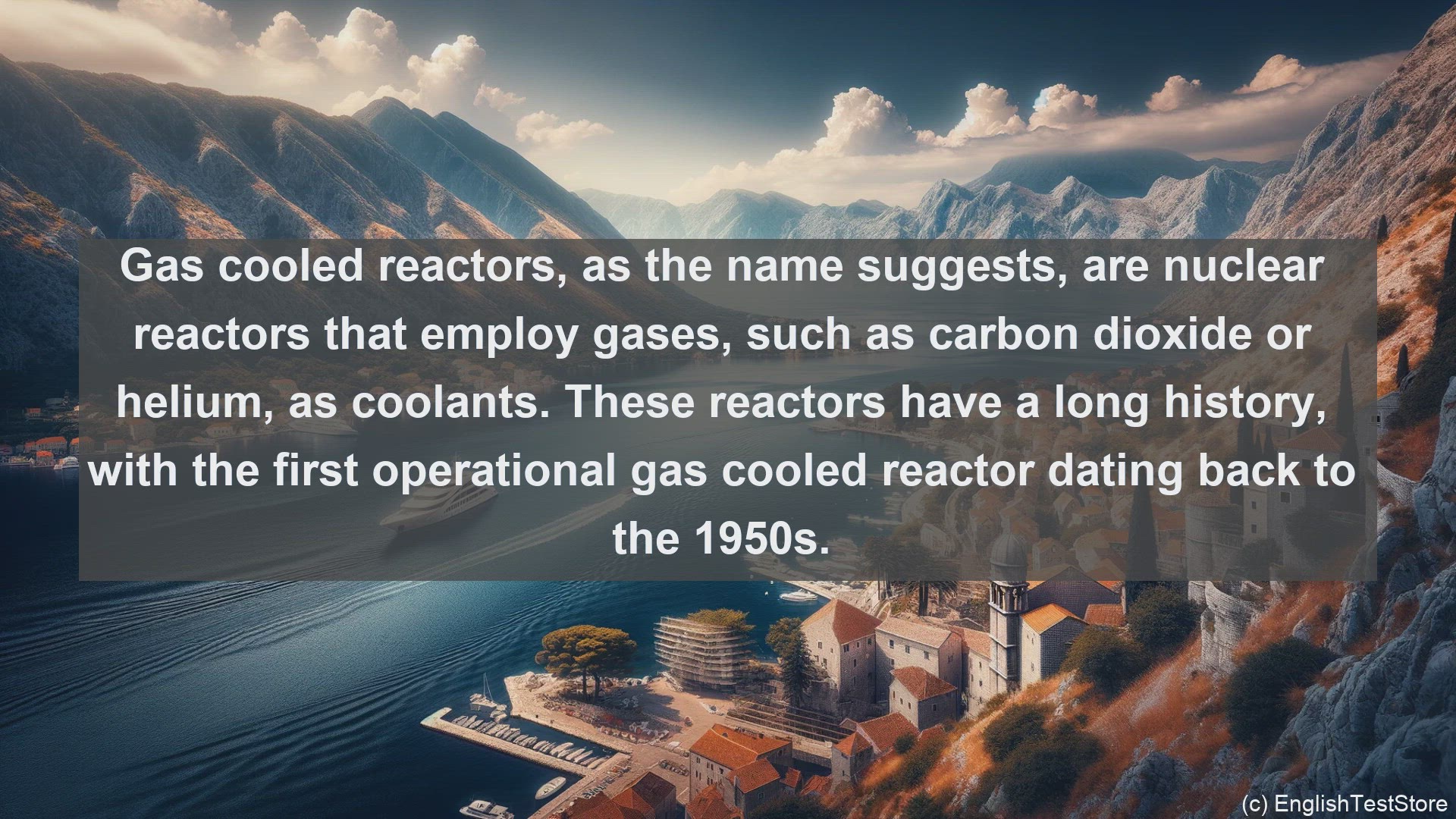 'Video thumbnail for Gas cooled reactor in science  definition and examples'