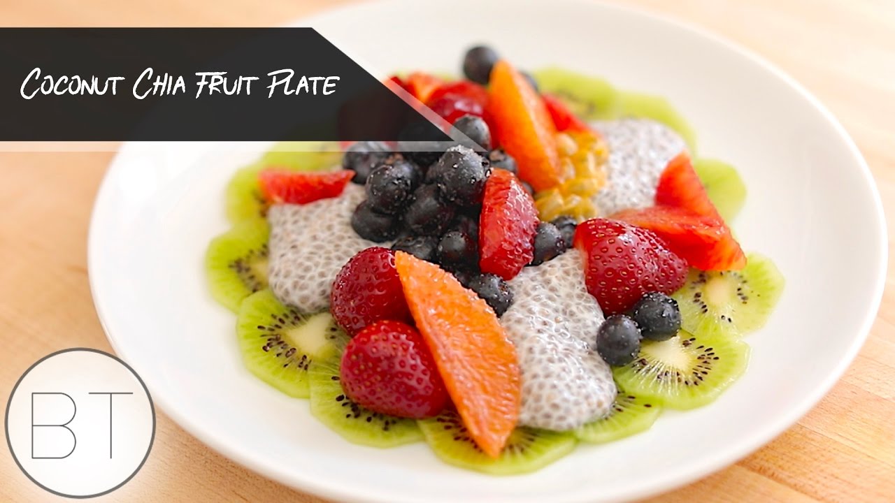 Video thumbnail for Coconut Chia Fruit Plate