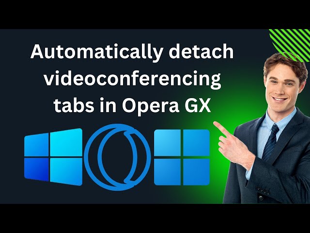 'Video thumbnail for How to Enable or Disable 'Automatically detach videoconferencing tabs' in Opera GX | GearUpWindows'