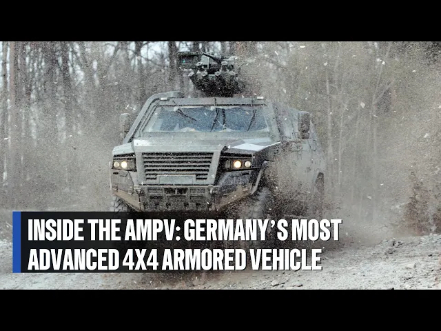 'Video thumbnail for Inside the AMPV: Germany’s Most Advanced 4x4 Armored Vehicle #military #vehicle'