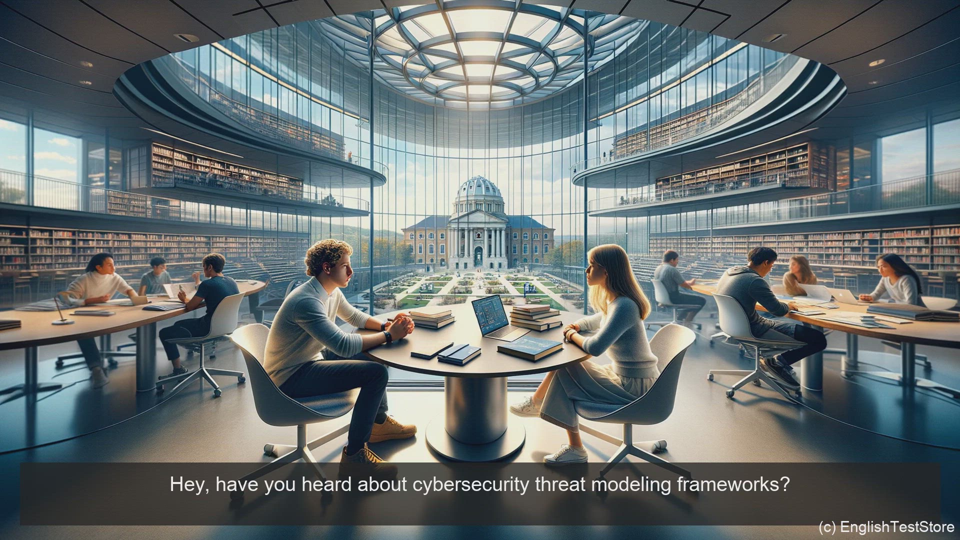 'Video thumbnail for English Conversation for Informatics Engineering: Cybersecurity Threat Modeling Frameworks'