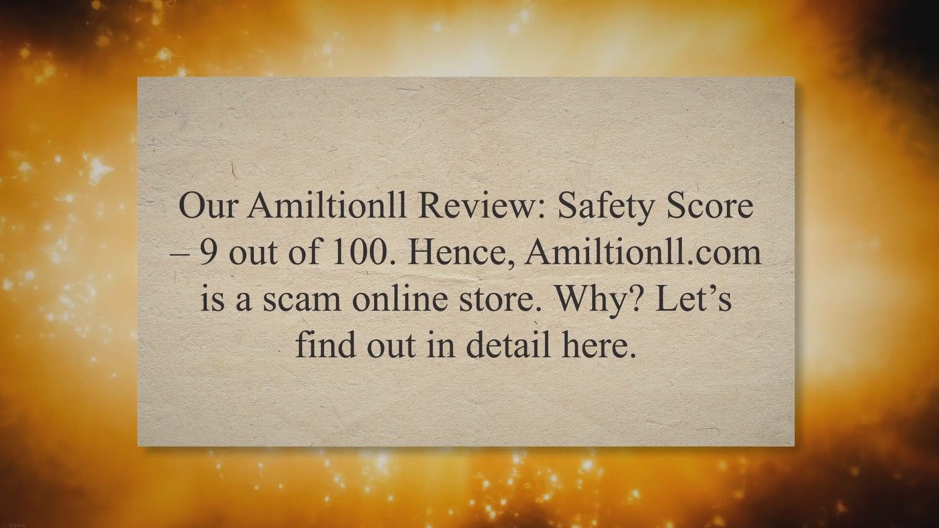 Video thumbnail for Check If Amiltionll.com Scam Or Genuine In This Review