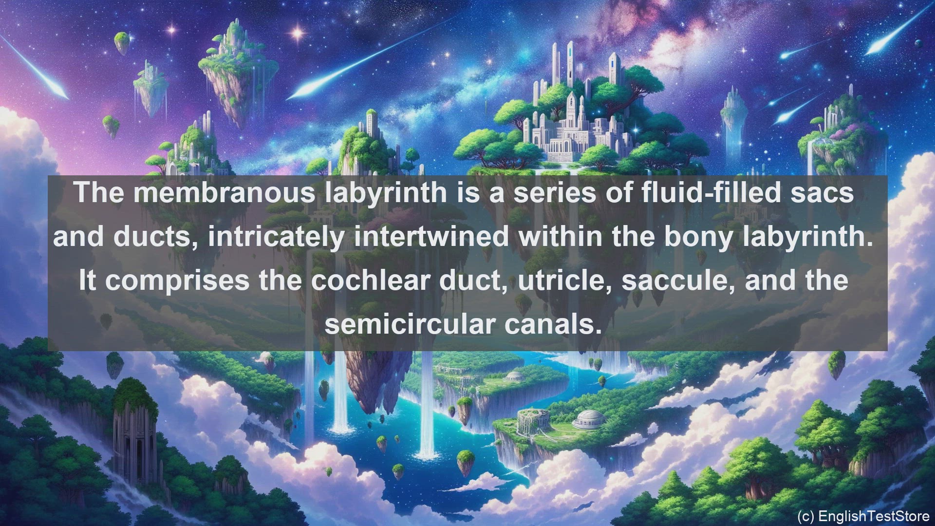 'Video thumbnail for Membranous labyrinth in science  definition and examples'