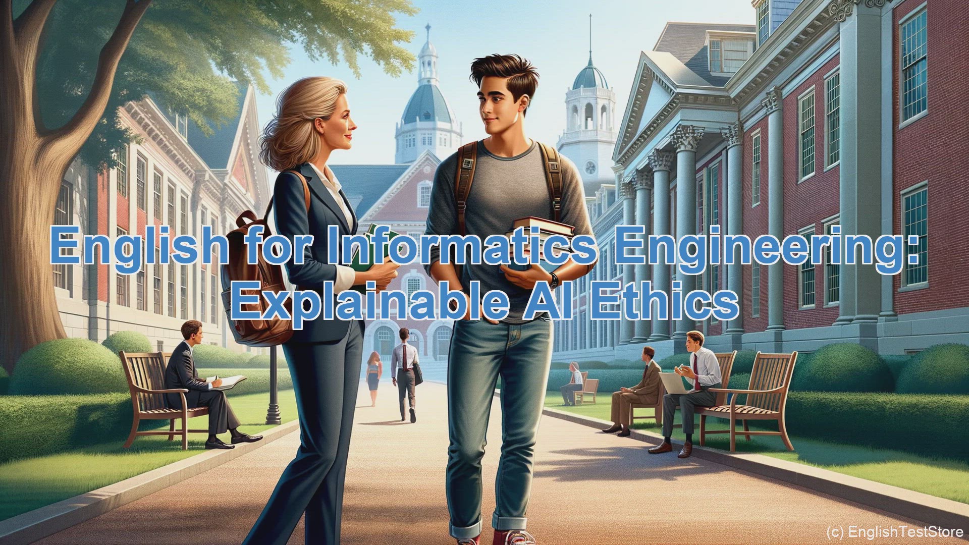 'Video thumbnail for English Conversation for Informatics Engineering: Explainable AI Ethics'