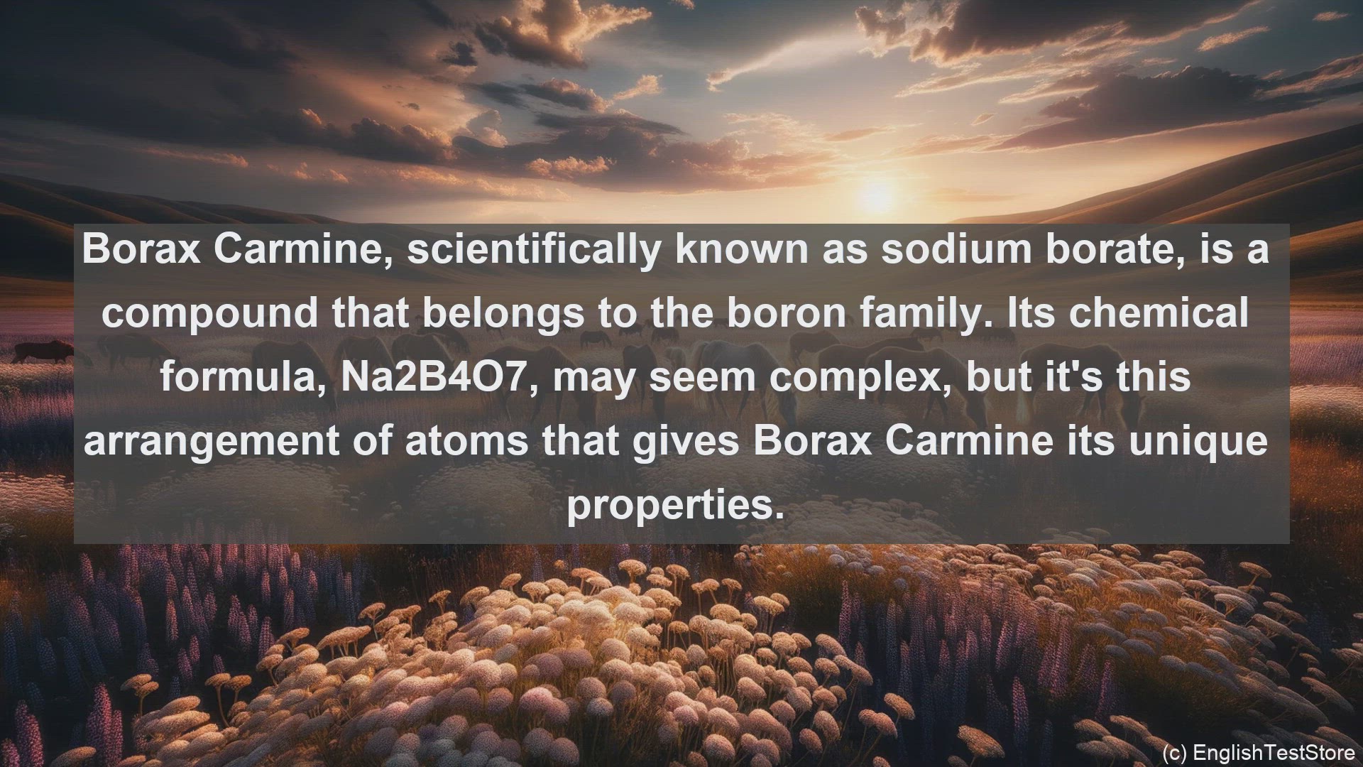 'Video thumbnail for Borax carmine in science  definition and examples'