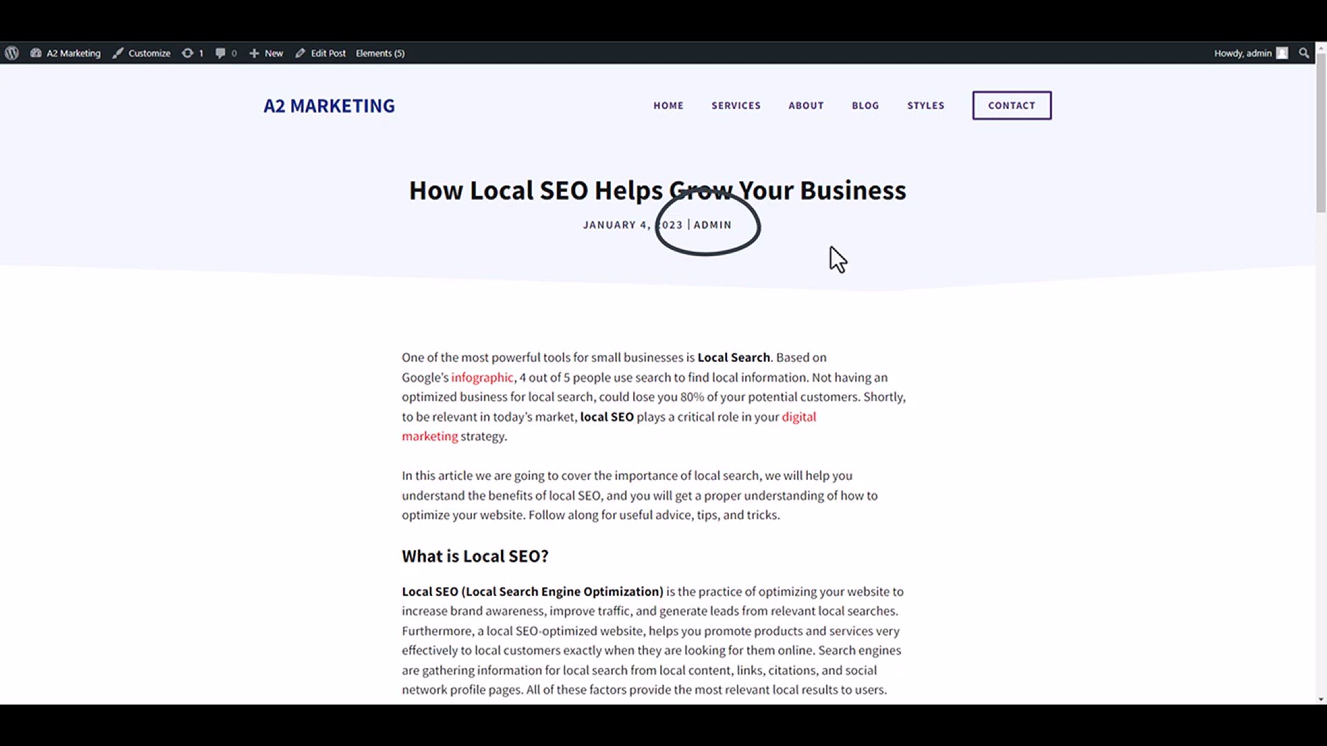 'Video thumbnail for Change Author Name in WordPress Posts _ Basic WordPress Tutorial'