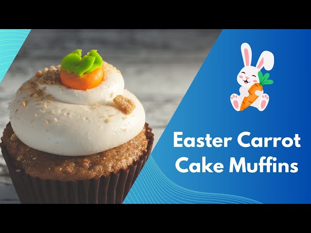 Video thumbnail for Easter Carrot Cake Muffins | video blog