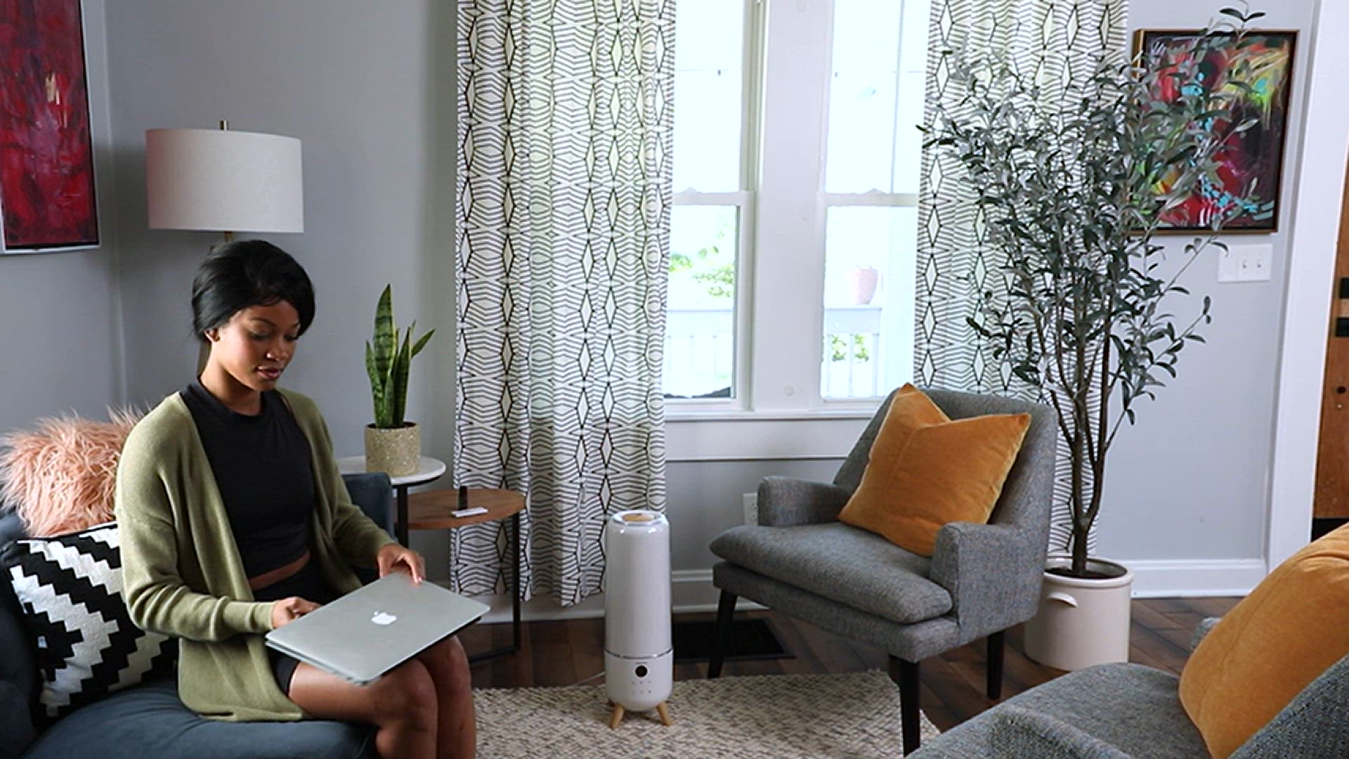 'Video thumbnail for Homedics Ultrasonic Humidifier - Large Deluxe Air Humidifiers for Bedroom'