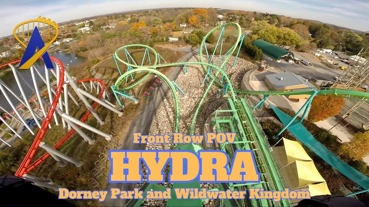 'Video thumbnail for Hydra Roller Coaster POV from Dorney Park'