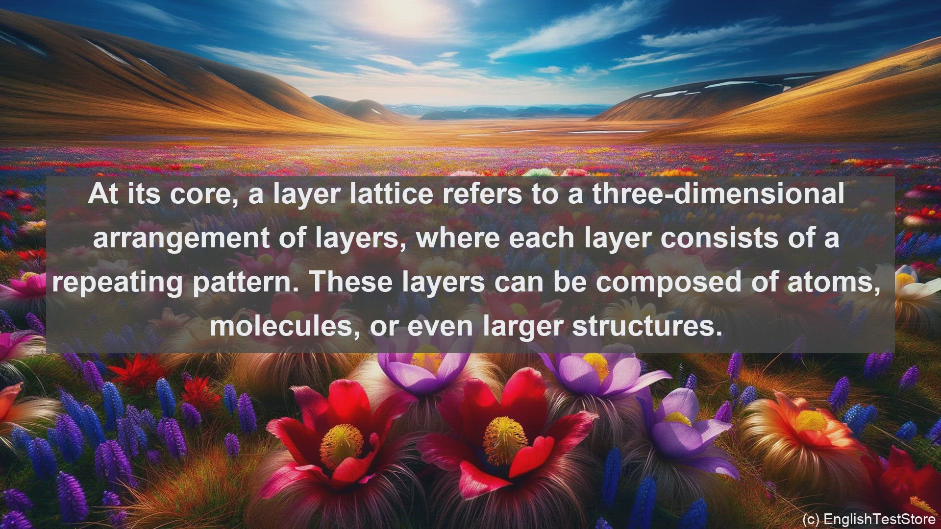 'Video thumbnail for Layer lattice in science  definition and examples'