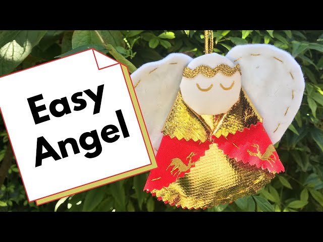 'Video thumbnail for Unleash the Magic of Christmas: DIY Angel Decoration Tutorial'