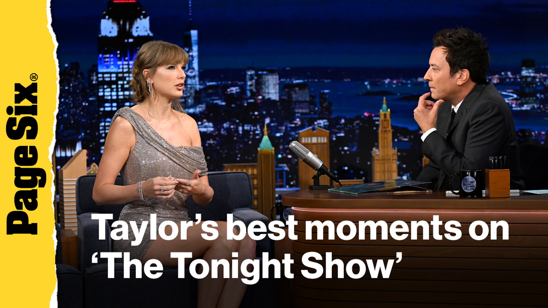Video thumbnail for Taylor Swift details Travis Kelce's nervous proposal, debunks 'Wood' lyrics
