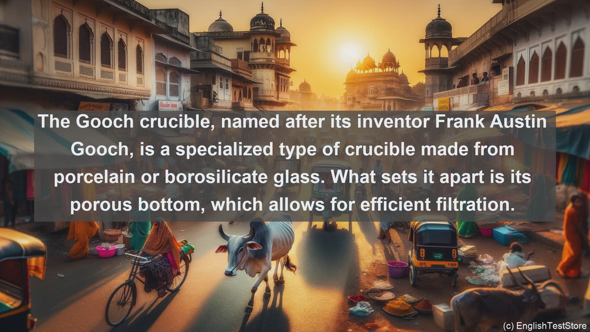 'Video thumbnail for Gooch crucible in science  definition and examples'