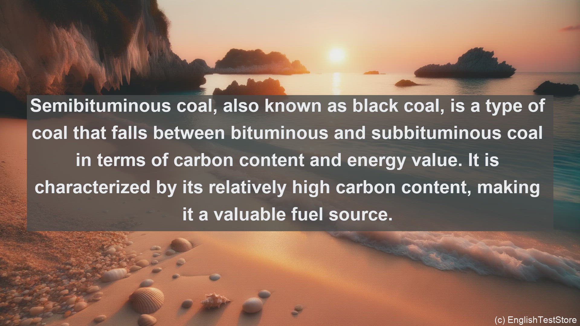 'Video thumbnail for Semibituminous coal in science  definition and examples'