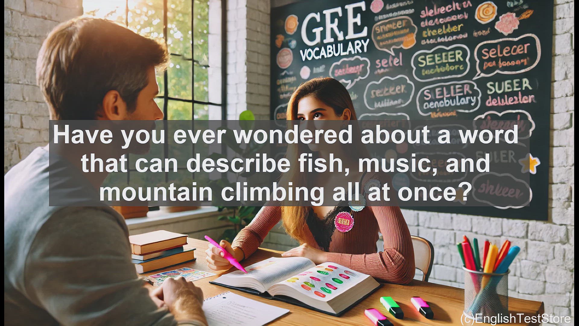 'Video thumbnail for GRE Vocabulary Lesson: The Multifaceted Word - Exploring the Meaning and Uses of 'Scale''