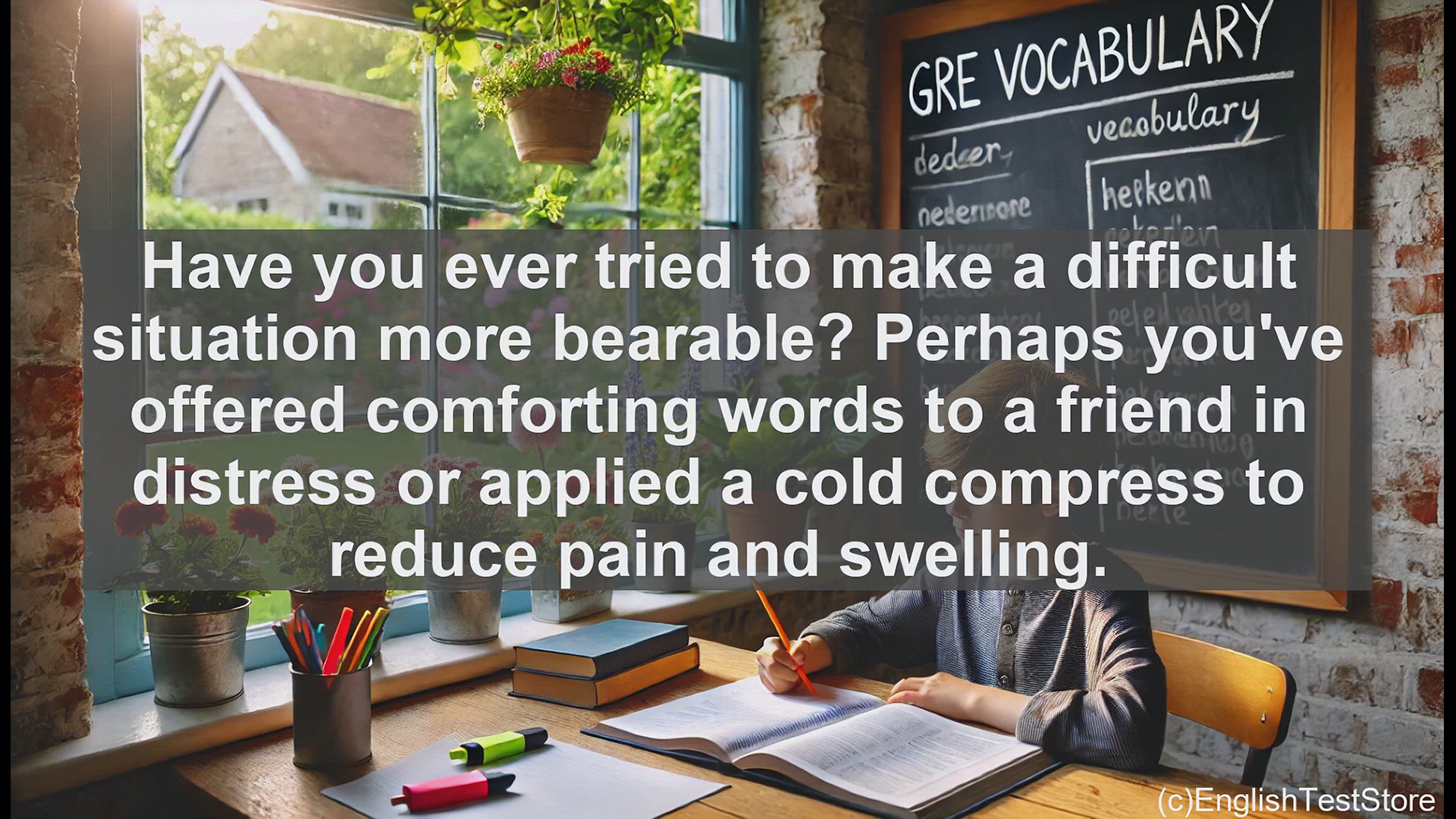 'Video thumbnail for GRE Vocabulary Lesson: Mastering the Art of Palliation - Alleviating Difficulties without Solving Them'