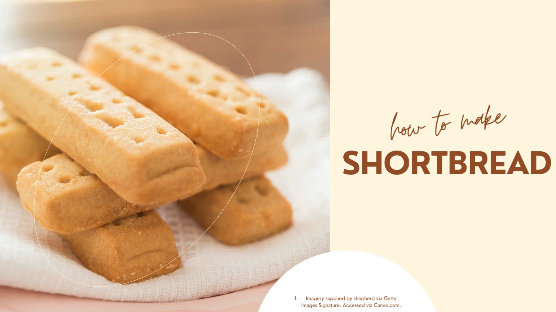 'Video thumbnail for Shortbread Recipe'