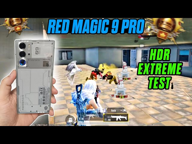 RED MAGIC 9 PRO PUBG GRAPHICS TEST 🔥 HDR EX... | Humix Video