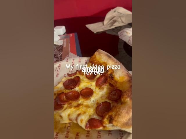 Video thumbnail for My first video #pizza review. This is from #MoneyLinePizza at #Aria #LasVegas. ￼