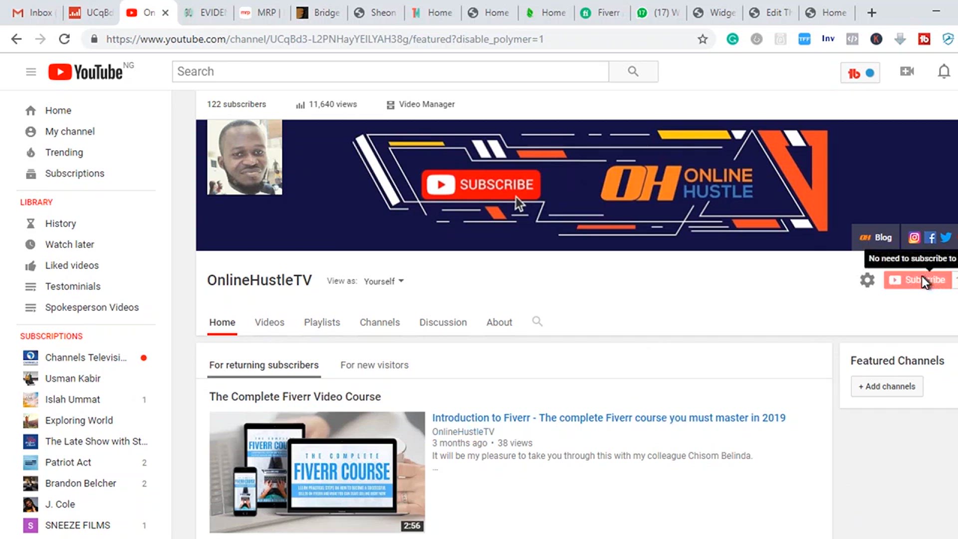 'Video thumbnail for How To Make Money With Fiverr 2021 [$1500 Daily With no Skills]'