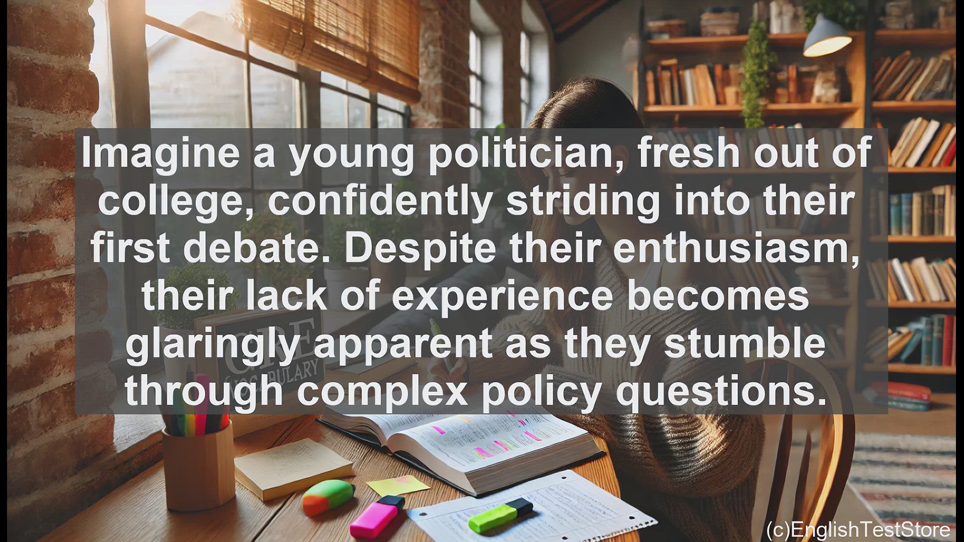 'Video thumbnail for GRE Vocabulary Lesson: Navigating the Complexities of Youth - A Callow Politician's Debut'