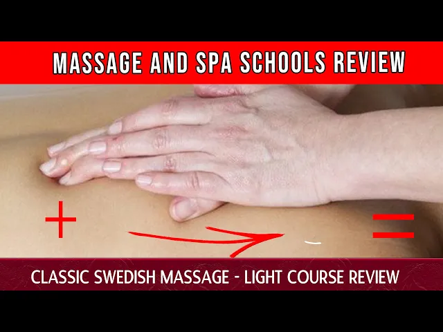'Video thumbnail for Classic Swedish Massage - Light Course Review - massage and spa schools Review'