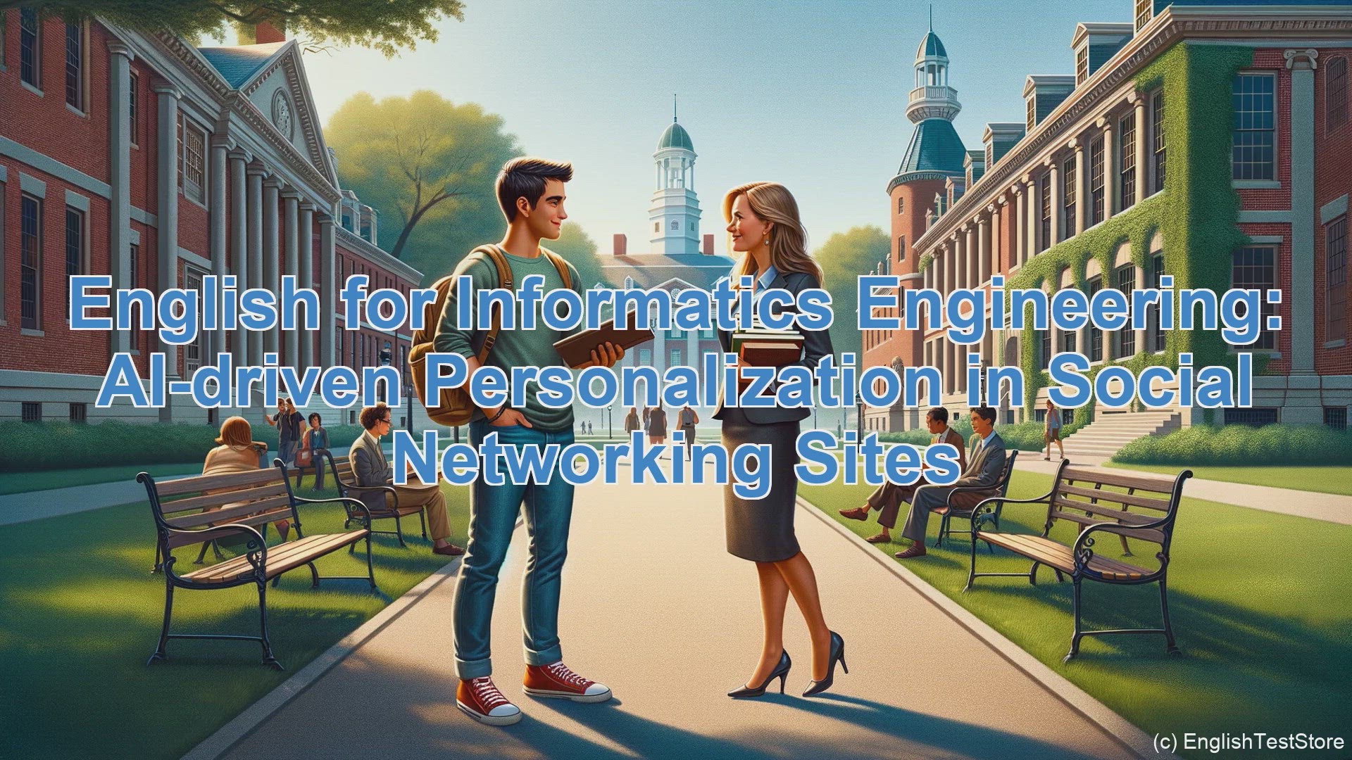 'Video thumbnail for English Conversation for Informatics Engineering: AI-driven Personalization in Social Networking Sites'