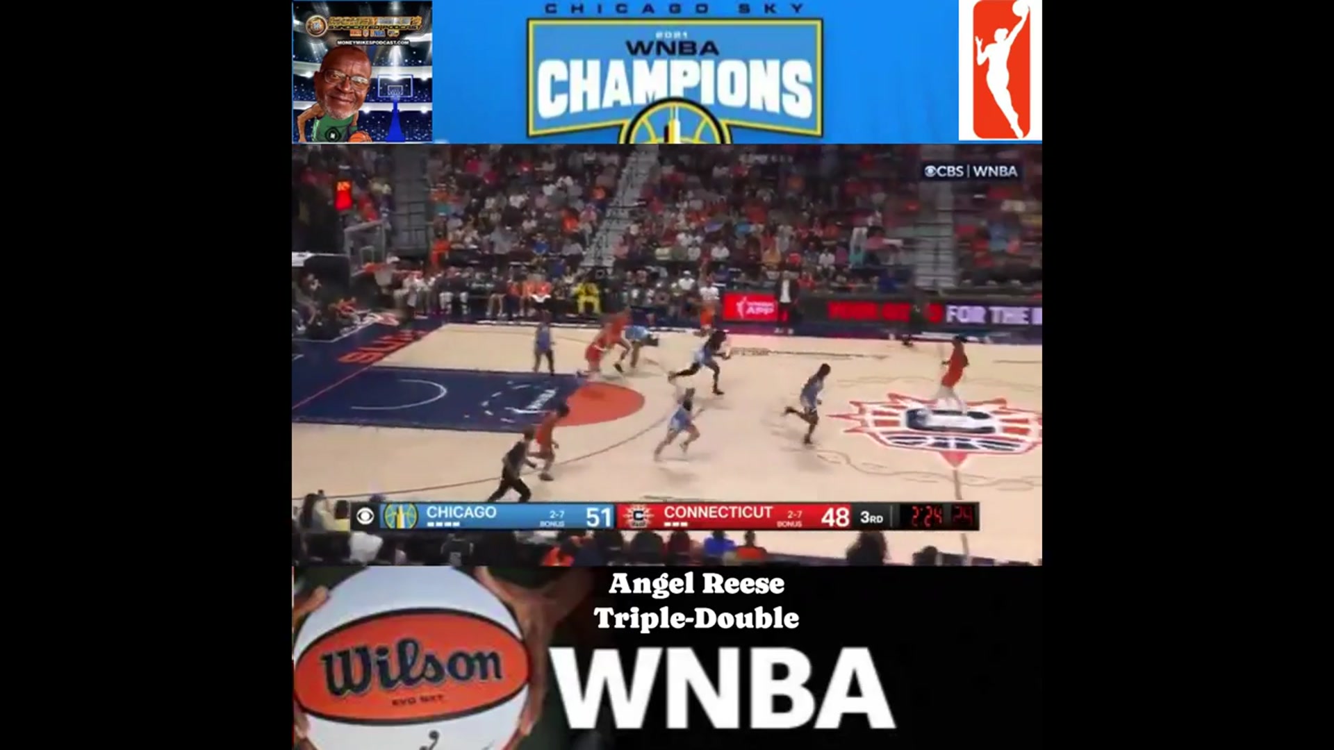 'Video thumbnail for Angel Reese Drops TRIPLE-DOUBLE HIGHLIGHTS #wnba #nba'