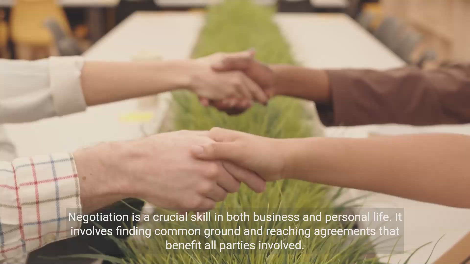'Video thumbnail for Mastering Negotiation Skills in Business and Personal life'