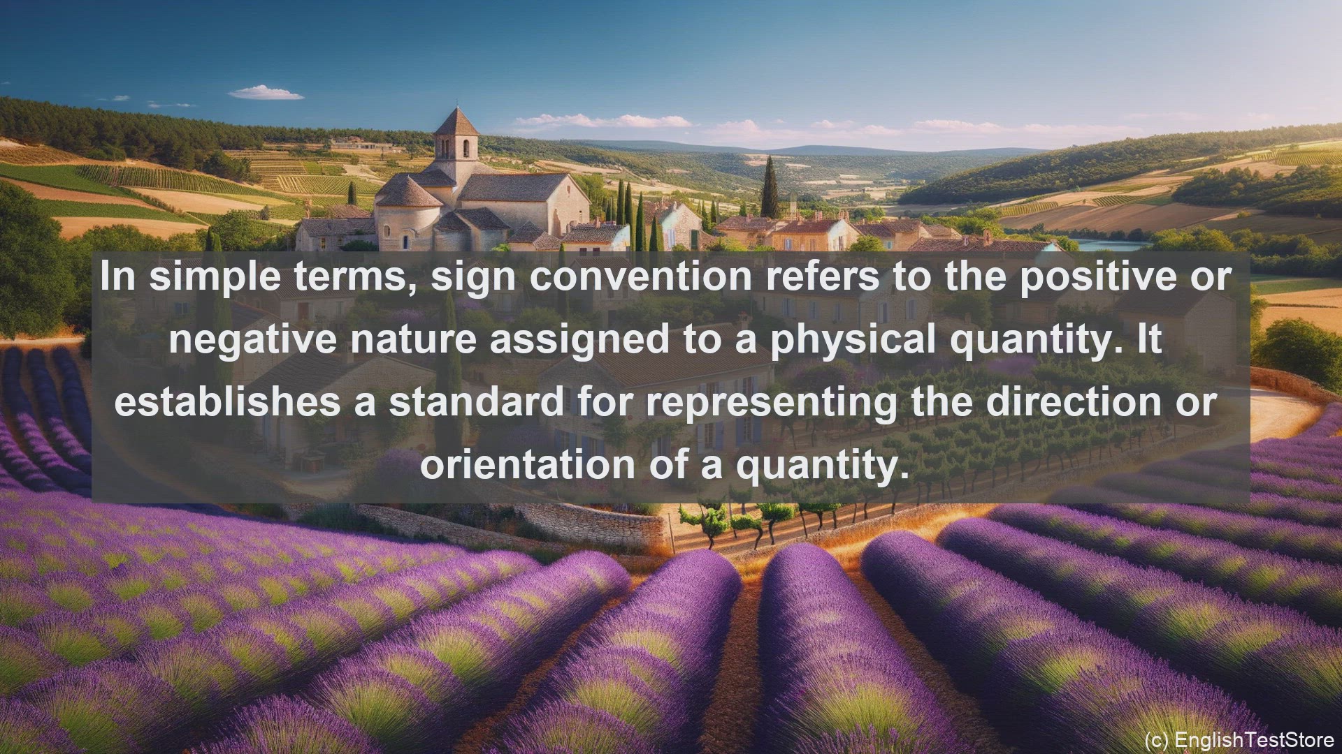 'Video thumbnail for Sign convention in science  definition and examples'