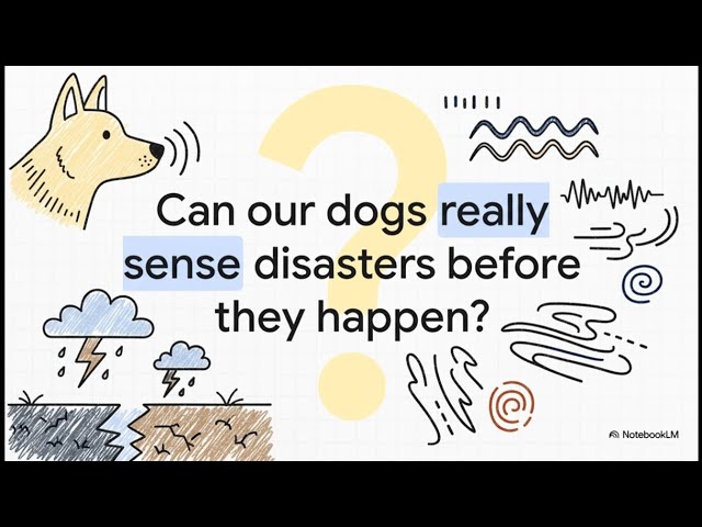 'Video thumbnail for Can Dogs Sense Natural Disasters?'