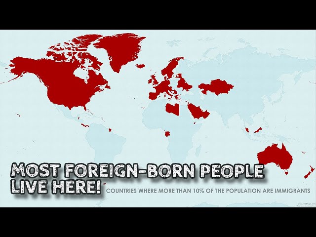 Video thumbnail for Countries With the Most Immigrants