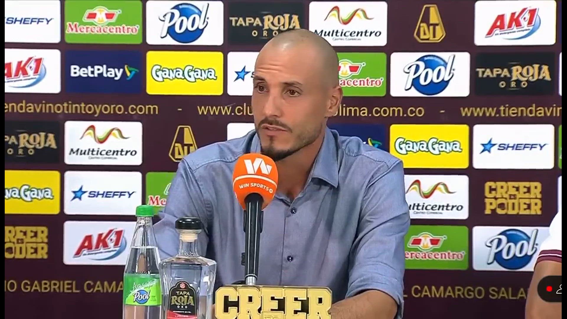 'Video thumbnail for David González y una frase que causó comentarios, tras victoria del Deportes Tolima frente al Cali - Liga BetPlay 2 2023'