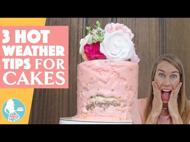 Video thumbnail for Buttercream Melting? Try These Hot Weather Cake Decorating Tips!