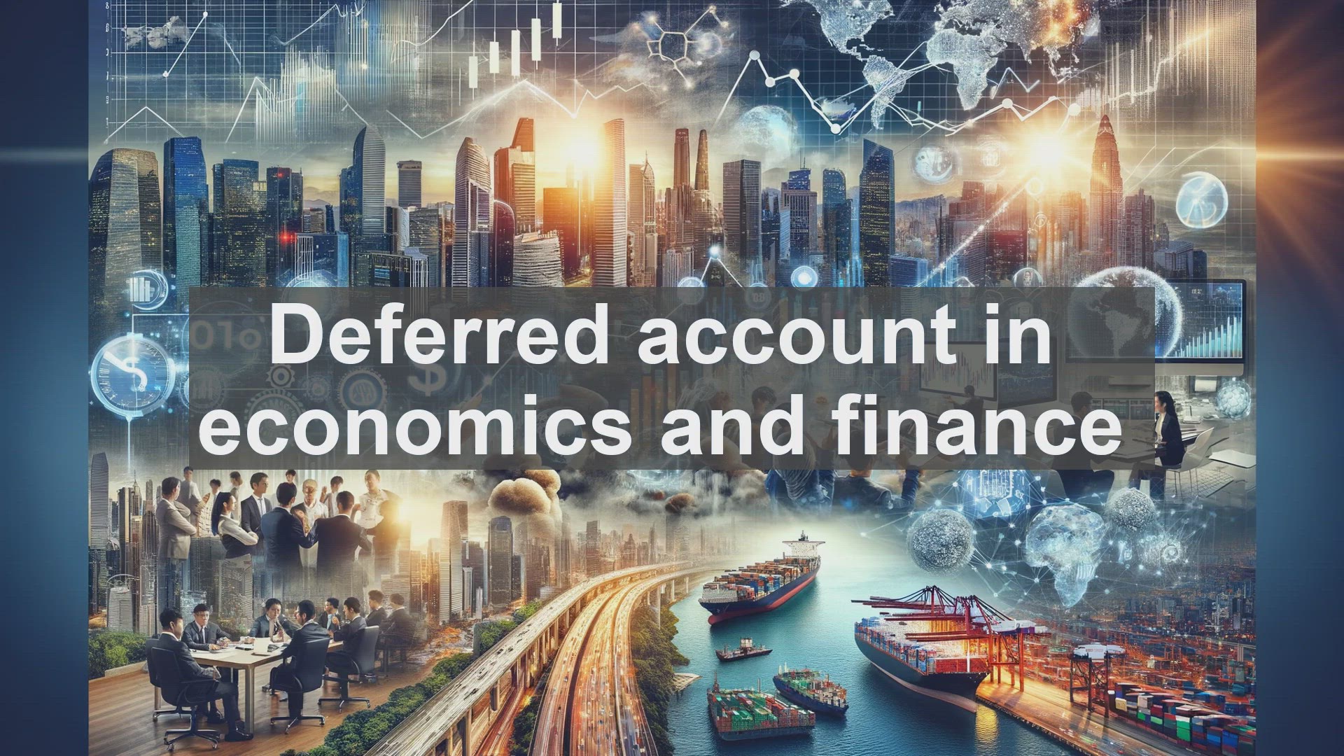 video of: Deferred account in economics and finance