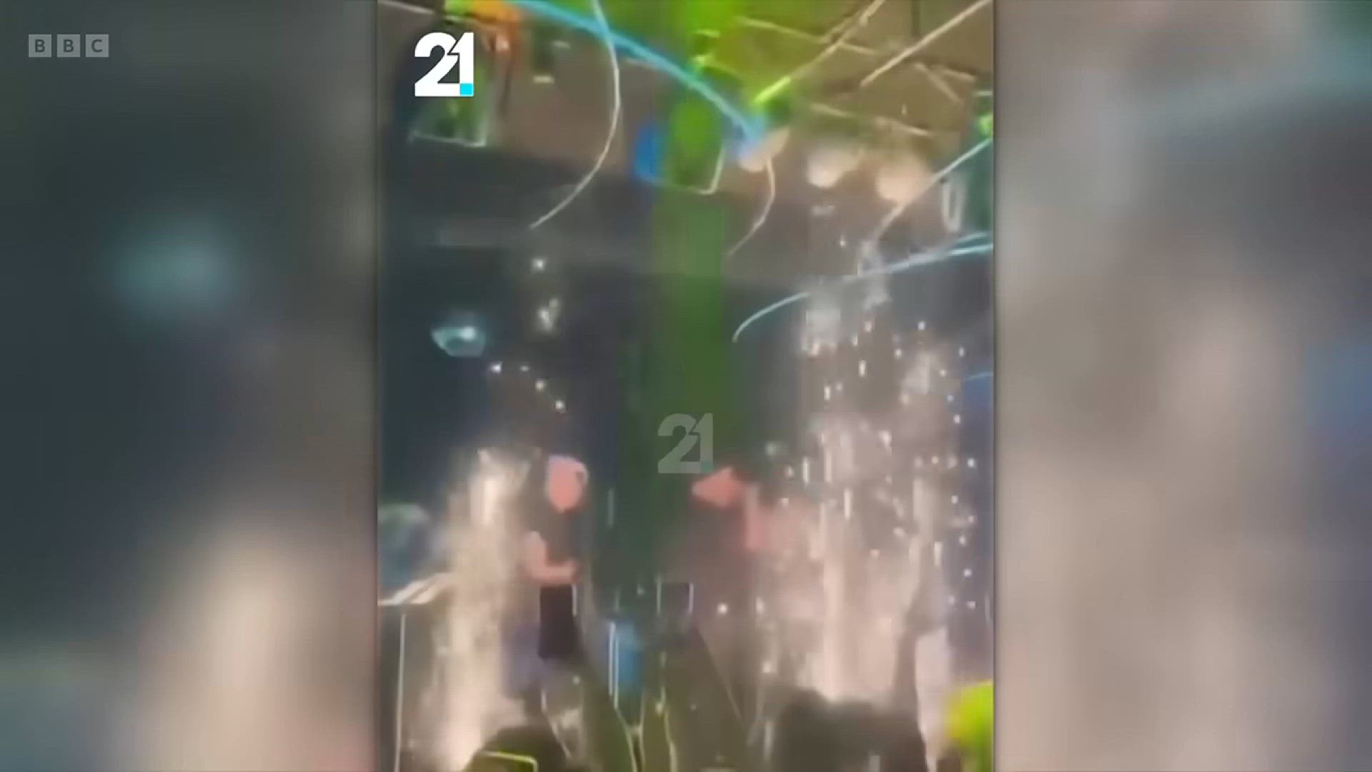 'Video thumbnail for Shocking Footage: North Macedonia Nightclub Fire Kills 59 – Trapped with No Escape!'
