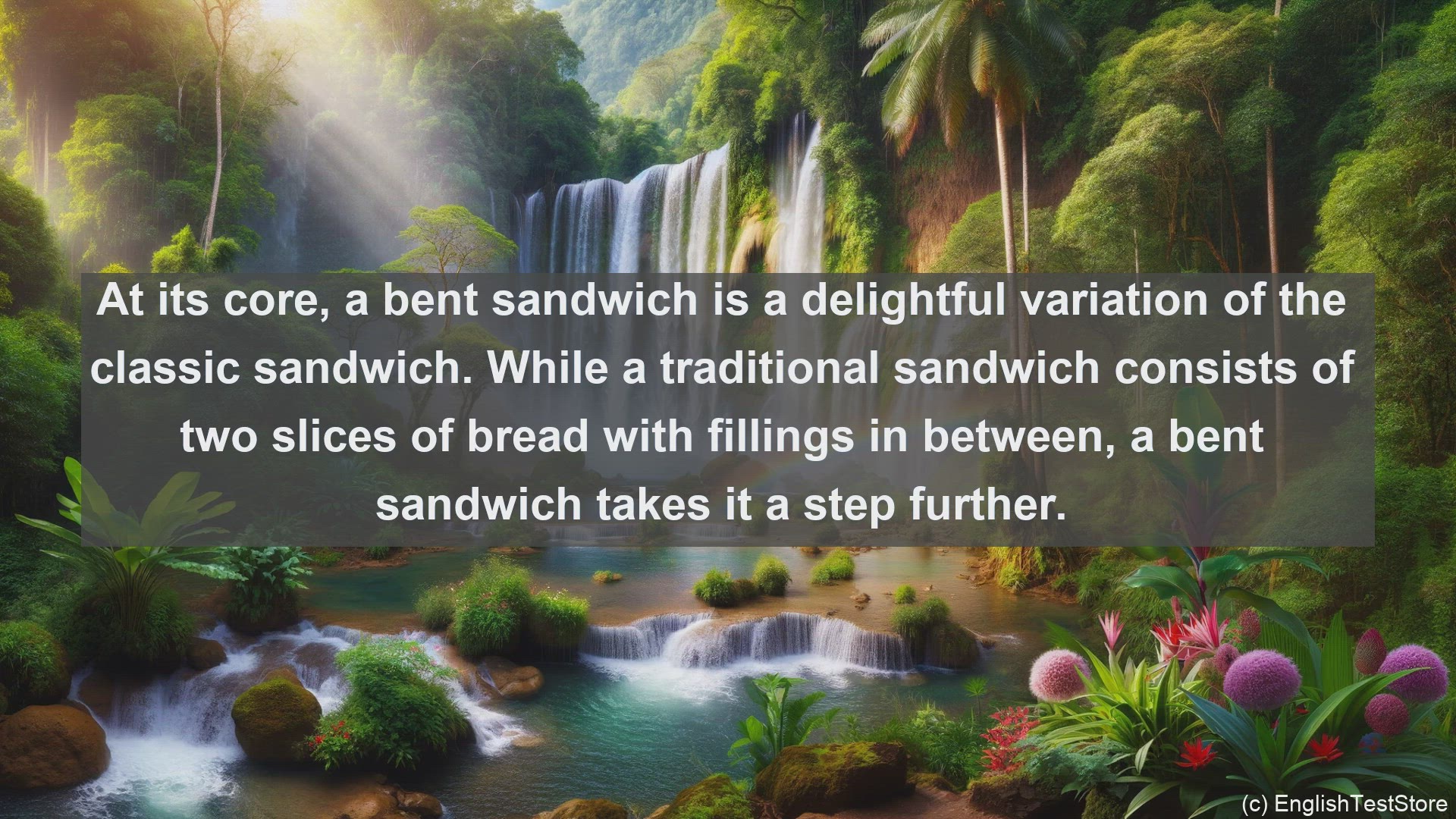 'Video thumbnail for Bent sandwich in science  definition and examples'