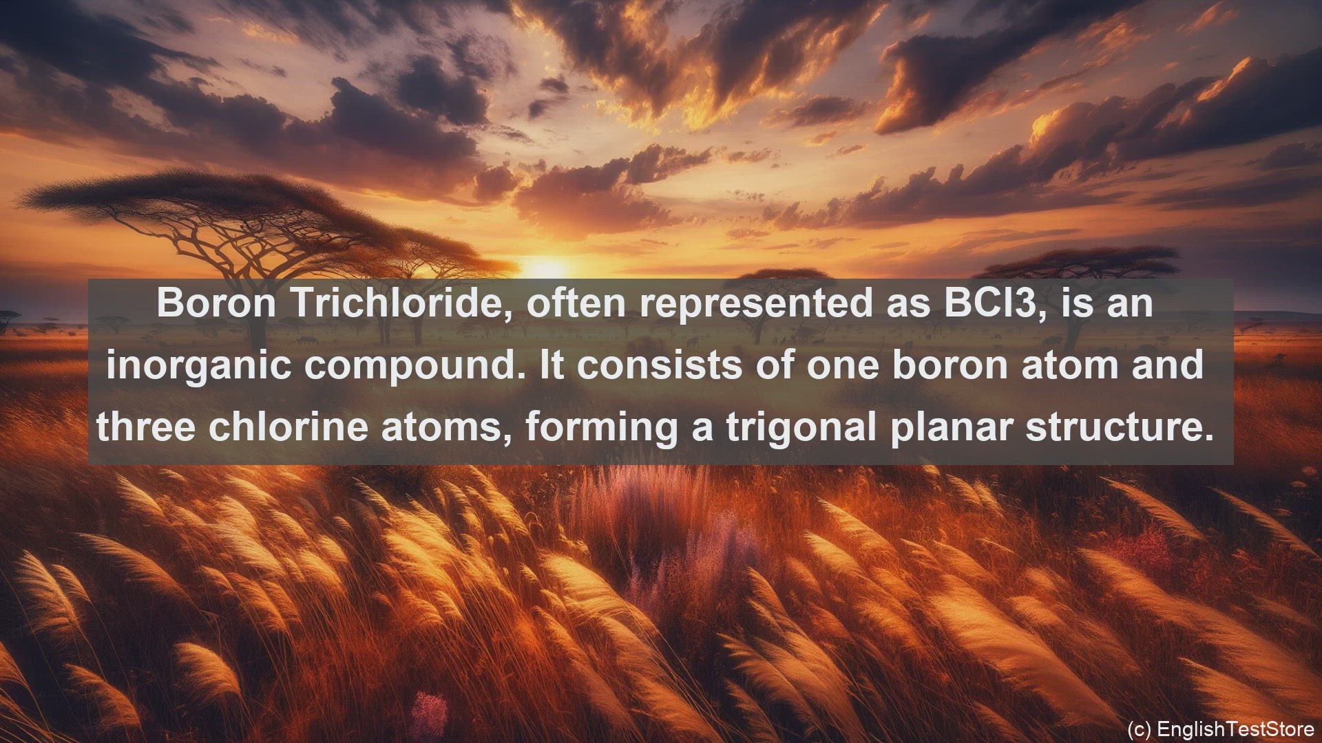 'Video thumbnail for Boron trichloride in science  definition and examples'