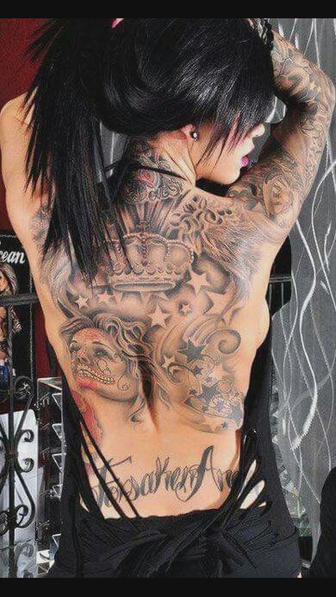 'Video thumbnail for backpiece tattoo designs'