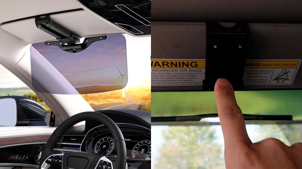 'Video thumbnail for Sun Visor Extender for Cars Review'