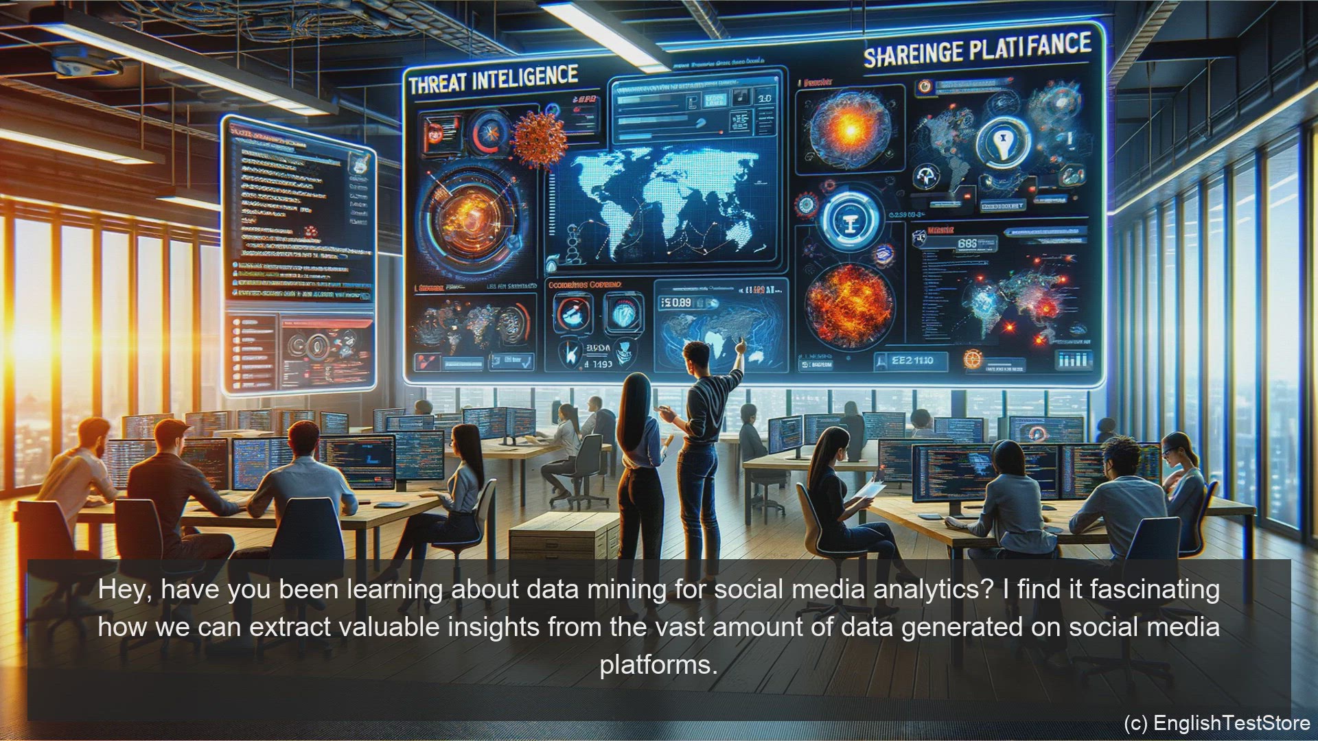 'Video thumbnail for English Conversation for Informatics Engineering: Data Mining for Social Media Analytics'