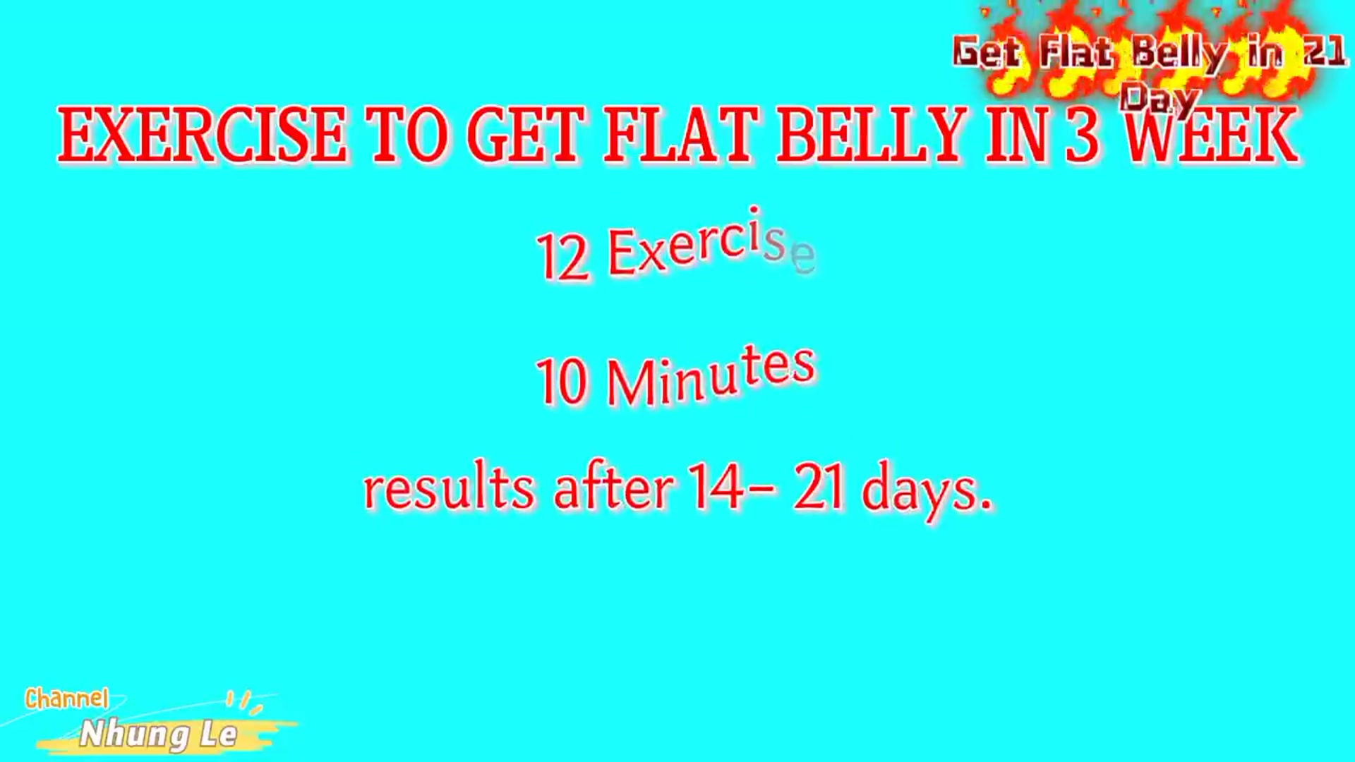 Video thumbnail for Top 10 exercises for flat belly ¦ Challenge flat belly in 2 week ¦ bài tập giúp thon gọn bụng (720p 30fps)
