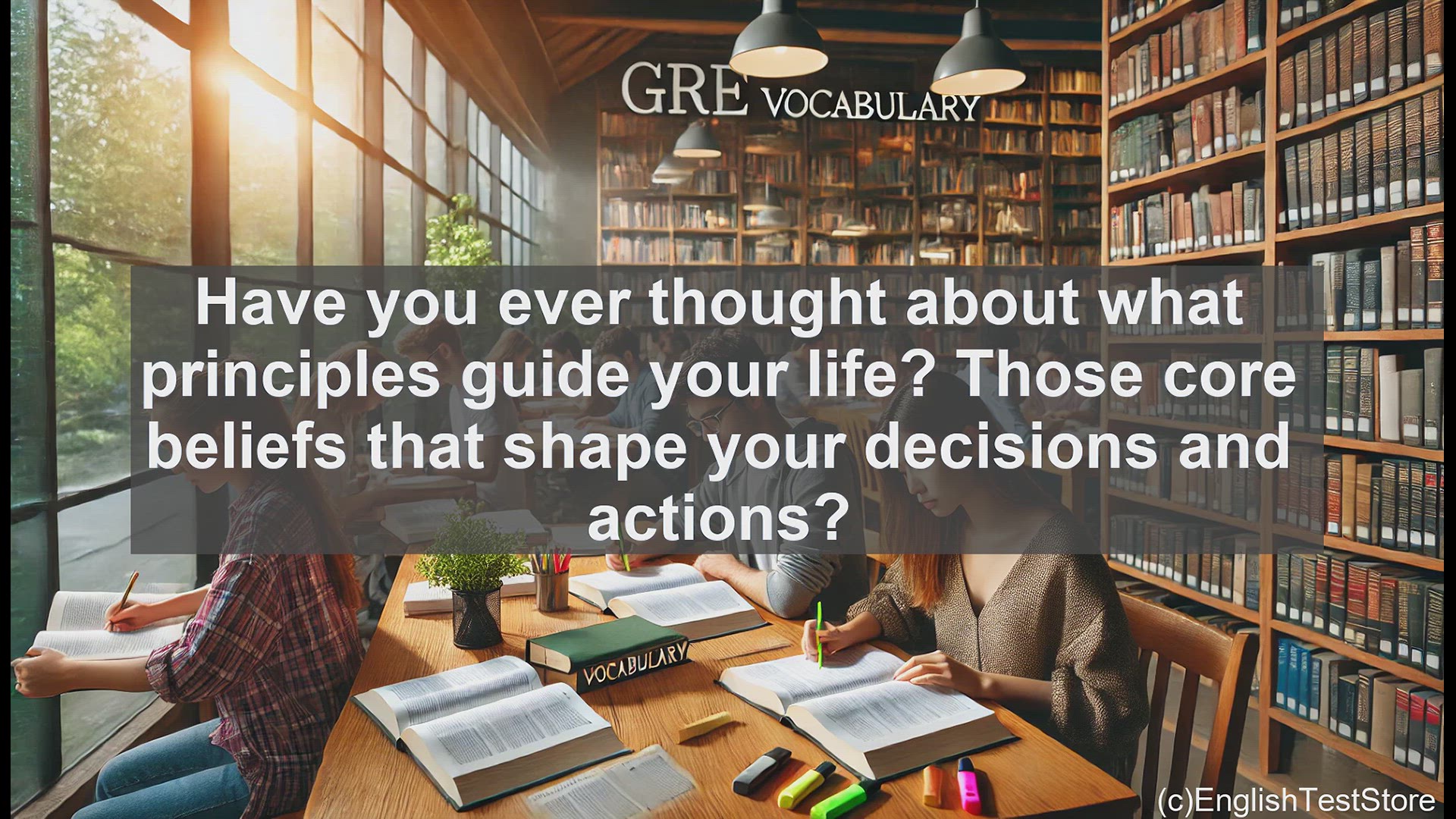 'Video thumbnail for GRE Vocabulary Lesson: Exploring the Meaning and Significance of Credo'