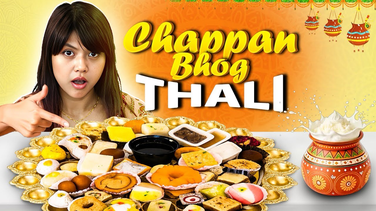 Video thumbnail for Janmashtami Special Chaapan Bhog Thali at Chaashni | 56 Mithai Feast for Krishna Janmashtami