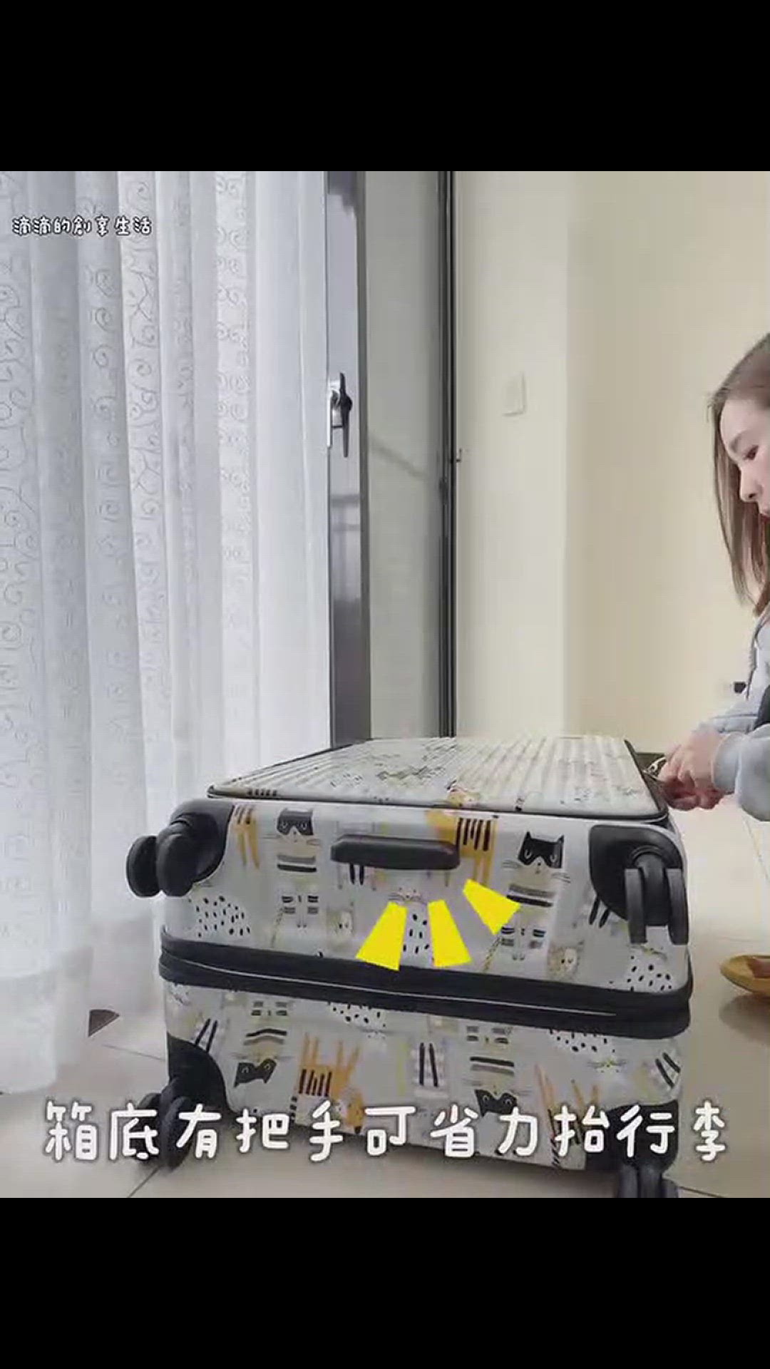 Video thumbnail for 二代版 毓 NaSaDen納莎登新無憂【喵的咧系列】貓奴必敗 獨特印花拉鍊行李箱22/26/29吋