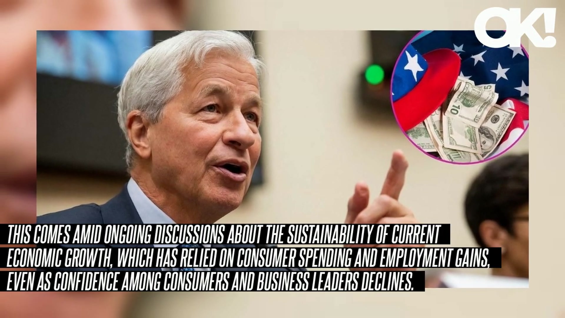 'Video thumbnail for JPMorgan's Jamie Dimon Sounds Alarm: U.S. Economy on the Brink of Deterioration'