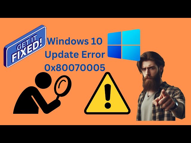 'Video thumbnail for How to Fix Windows 10 Update Error 0x80070005 | GearUpWindows Tutorial'